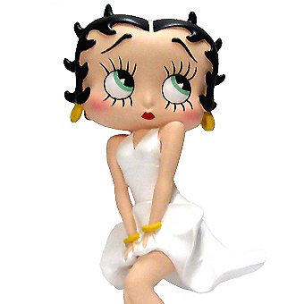 Betty Boop ： ベティ・ブープ 【マリリン・ルック】 - 等身大フィギュア・キャラクターフィギュア・店舗ディスプレイ・大型オブジェ