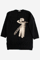 <img class='new_mark_img1' src='//img.shop-pro.jp/img/new/icons50.gif' style='border:none;display:inline;margin:0px;padding:0px;width:auto;' />Yohji Yamamoto pour Homme/ヨージヤマモトプールオム/女柄プルオーバーニット