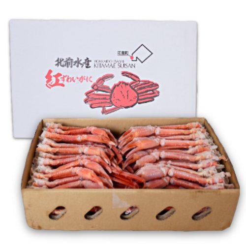 紅ズワイガニ 北海道小樽産 ボイル済み 2キロ売り - 魚介類(加工食品)