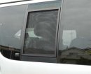トヨタ車　パーツ 200系1〜3型（H16年8月〜H25年11月）ハイエース用バグネット（網戸）−ブラック
