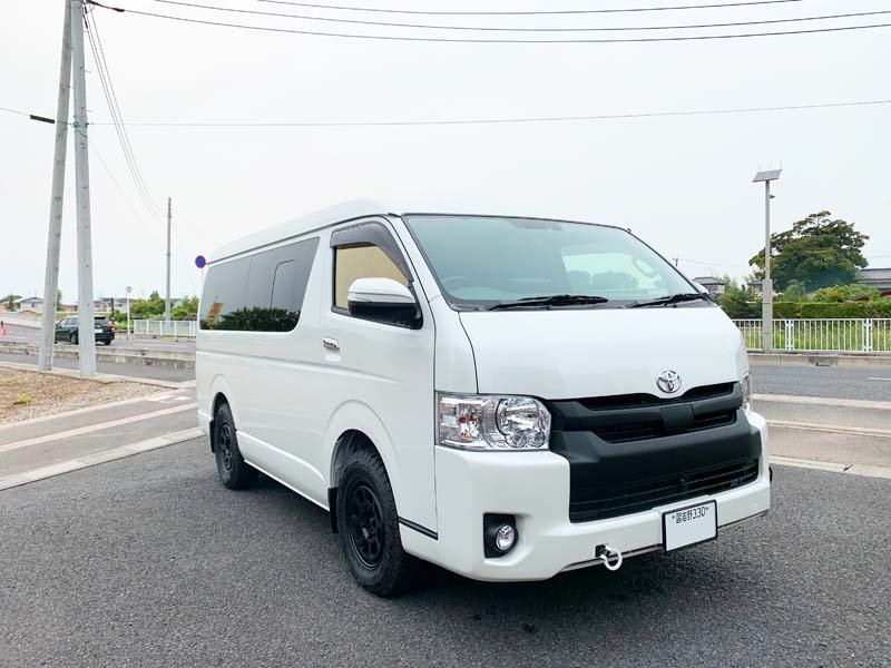 千葉県から来店してくれた200系ハイエースワイド| 読み物 | TKテック