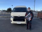 【車種から】ハイエースに関するブログ 200系ハイエース4型以降用のバグネットを買いに来てくれた埼玉県Mさん