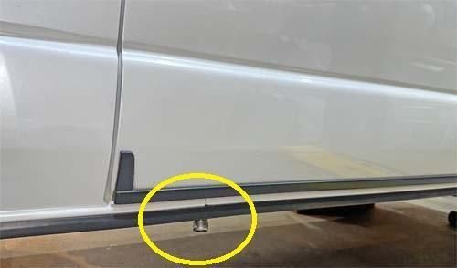 ベバストFFヒーターの排気管