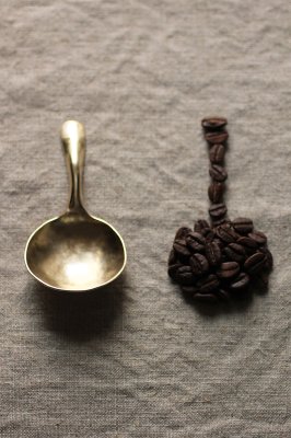 Brass Coffee Measuring Spoon - S 