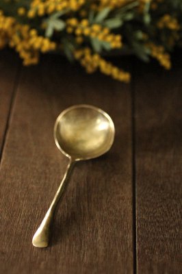 Brass Coffee Measuring Spoon - L 