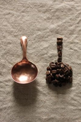 Copper Coffee Measuring Spoon - S 