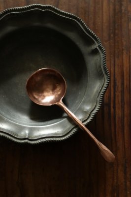 Copper Coffee Measuring Spoon - L 