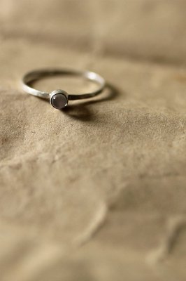 Moonstone Kyasha Silver Ring 