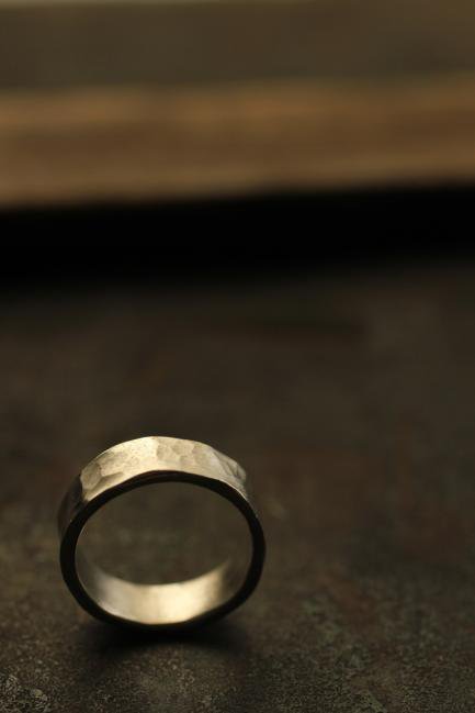 シルバー フラット リング - Silver Flat Ring 6mm - #1 - IRRE