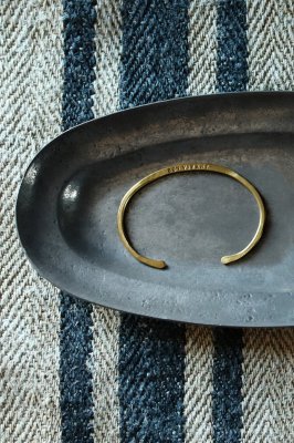 Brass Bangle Flat