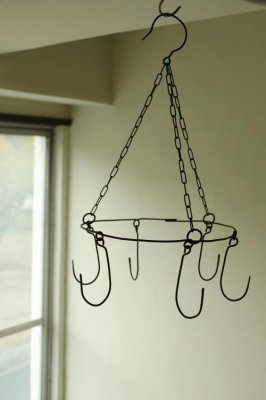 Iron Round Hook Hanger - 6
