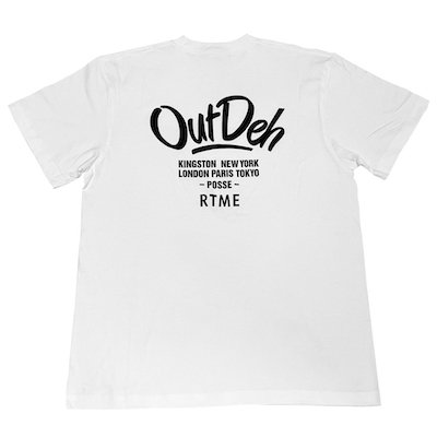 OutDeh x RTME - POSSE T-SHIRTS WHITE