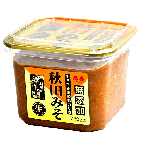 生きたままの美味しさ】無添加生みそ 750g - 秋田の醤油・味噌の通販