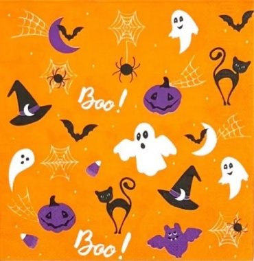 DA-137:ڡѡʥץHalloween Graphics on Orange - DA1375(4Ҥ<img class='new_mark_img2' src='https://img.shop-pro.jp/img/new/icons5.gif' style='border:none;display:inline;margin:0px;padding:0px;width:auto;' />β