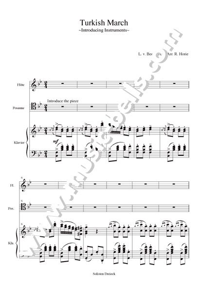 ベートーヴェン トルコ行進曲 楽器紹介用 フルート トロンボーン ピアノの三重奏 堀江龍太郎編 楽譜出版社 ミュージック ベルズ Music Bells Publishing ベートーヴェン トルコ行進曲 楽器紹介用 フルート トロンボーン ピアノの三重奏 堀江龍太郎編 楽譜出版社 ミュージック ベルズ Music Bells Publishing