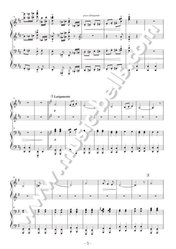 エルガー 行進曲「威風堂々」第1番 ピアノ4手連弾／コンサート