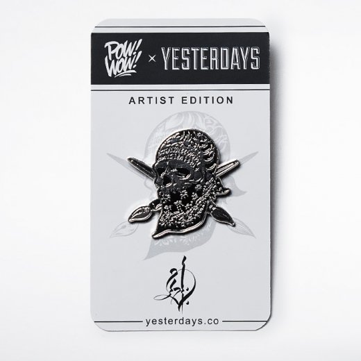 OC-012 YESTERDAY ×USUGROW REBEL INK Lapel Pins<img class='new_mark_img2' src='https://img.shop-pro.jp/img/new/icons50.gif' style='border:none;display:inline;margin:0px;padding:0px;width:auto;' />