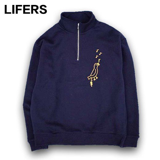LF-010 Dont' Worry HalfZIP sweatshirt<img class='new_mark_img2' src='https://img.shop-pro.jp/img/new/icons50.gif' style='border:none;display:inline;margin:0px;padding:0px;width:auto;' />