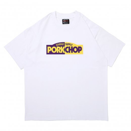 PORKCHOP Block Logo Tee<img class='new_mark_img2' src='https://img.shop-pro.jp/img/new/icons50.gif' style='border:none;display:inline;margin:0px;padding:0px;width:auto;' />