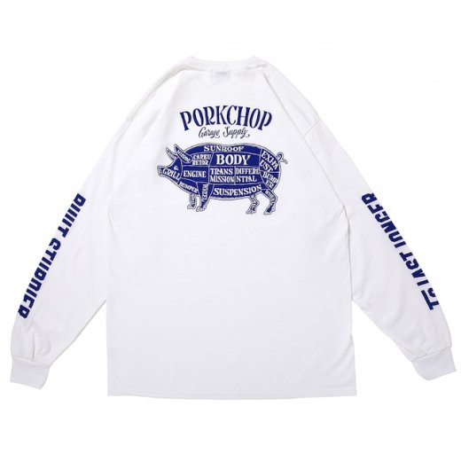 PORKCHOP Pork Back L/S Tee<img class='new_mark_img2' src='https://img.shop-pro.jp/img/new/icons7.gif' style='border:none;display:inline;margin:0px;padding:0px;width:auto;' />