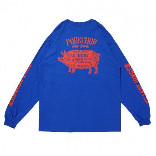 PORKCHOP Pork Back L/S Tee<img class='new_mark_img2' src='https://img.shop-pro.jp/img/new/icons50.gif' style='border:none;display:inline;margin:0px;padding:0px;width:auto;' />