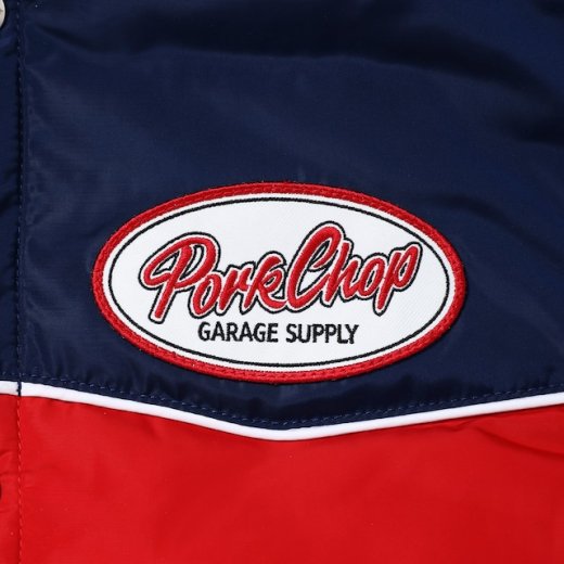 PORKCHOP Racing Vest Red×Navy