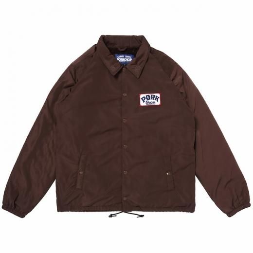 ジャケット・アウター PORKCHOP ORIGINAL BOA COACH JKT Brown PORKCHOP Original Boa Coach JKT Brown