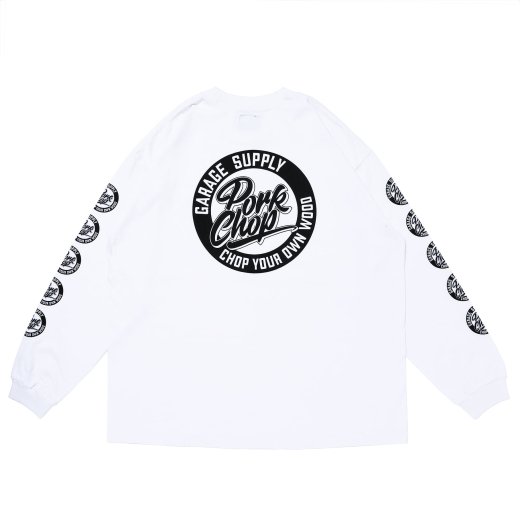 PORKCHOP Circle Script L/S Tee<img class='new_mark_img2' src='https://img.shop-pro.jp/img/new/icons7.gif' style='border:none;display:inline;margin:0px;padding:0px;width:auto;' />