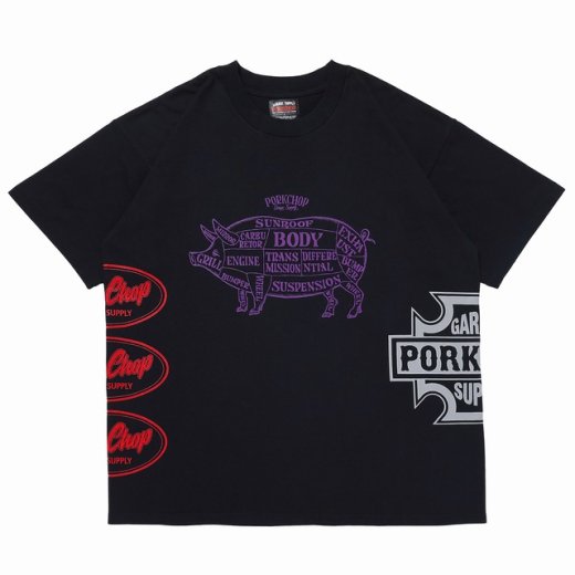 PORKCHOP Multilogo Tee<img class='new_mark_img2' src='https://img.shop-pro.jp/img/new/icons50.gif' style='border:none;display:inline;margin:0px;padding:0px;width:auto;' />