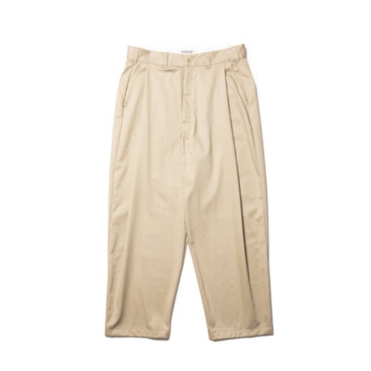 COOTIE C/R Twill Raza 1 Tuck Trousers<img class='new_mark_img2' src='https://img.shop-pro.jp/img/new/icons7.gif' style='border:none;display:inline;margin:0px;padding:0px;width:auto;' />