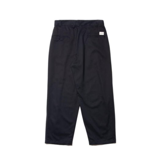 COOTIE C/R Twill Raza 1 Tuck Trousers CTE-22A104 Black