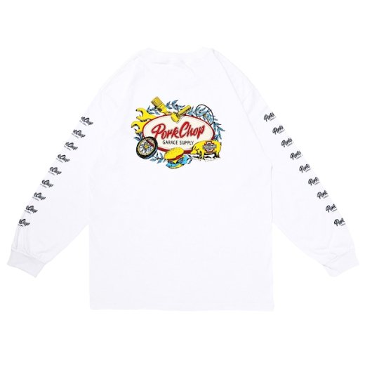 PORKCHOP Oval & Stuff L/S Tee<img class='new_mark_img2' src='https://img.shop-pro.jp/img/new/icons7.gif' style='border:none;display:inline;margin:0px;padding:0px;width:auto;' />