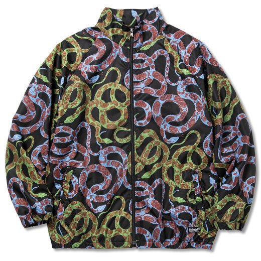 CALEE Allover Snake Pattern Track Jacket<img class='new_mark_img2' src='https://img.shop-pro.jp/img/new/icons50.gif' style='border:none;display:inline;margin:0px;padding:0px;width:auto;' />