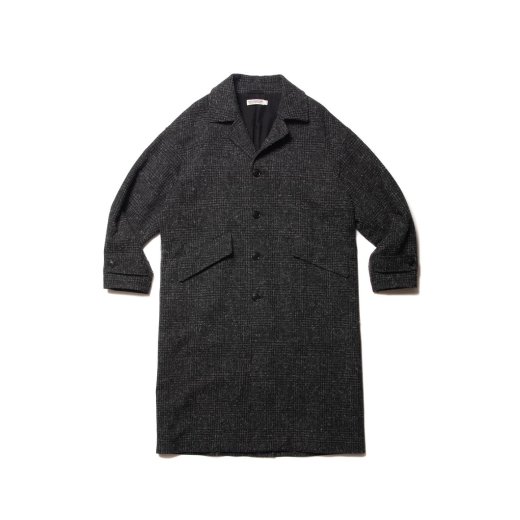 COOTIE Glen Check Wool Chester Coat<img class='new_mark_img2' src='https://img.shop-pro.jp/img/new/icons50.gif' style='border:none;display:inline;margin:0px;padding:0px;width:auto;' />