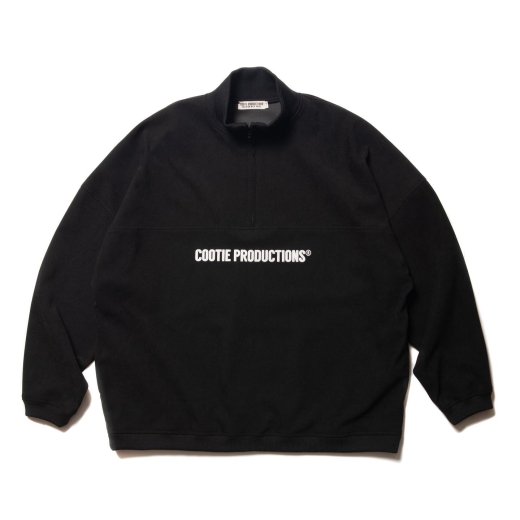 COOTIE Polyester Velour Half Zip L/S Tee<img class='new_mark_img2' src='https://img.shop-pro.jp/img/new/icons7.gif' style='border:none;display:inline;margin:0px;padding:0px;width:auto;' />