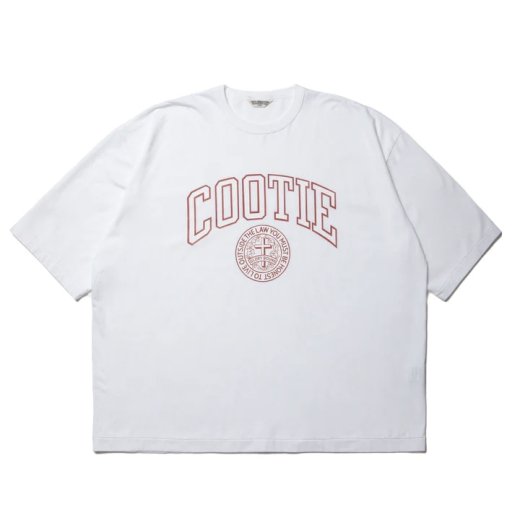 COOTIE Print Oversized S/S Tee (College)<img class='new_mark_img2' src='https://img.shop-pro.jp/img/new/icons50.gif' style='border:none;display:inline;margin:0px;padding:0px;width:auto;' />