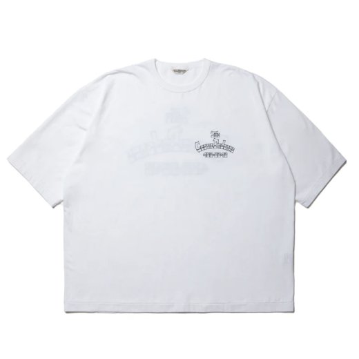 COOTIE Print Oversized S/S Tee (College)<img class='new_mark_img2' src='https://img.shop-pro.jp/img/new/icons7.gif' style='border:none;display:inline;margin:0px;padding:0px;width:auto;' />