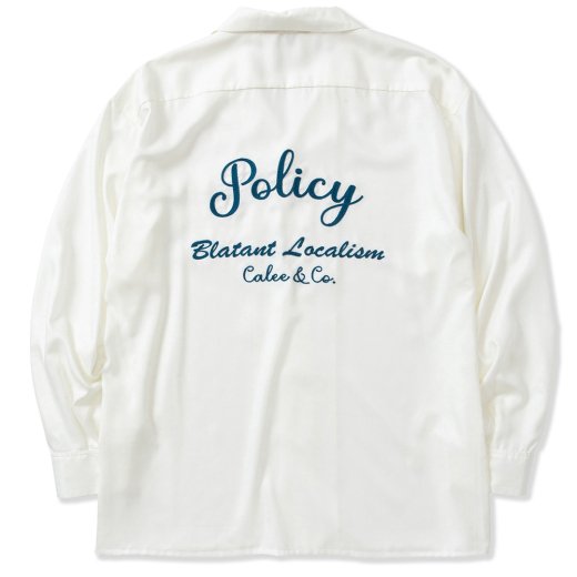 CALEE Countersign Embroidery Amunzen Cloth L/S Shirt<img class='new_mark_img2' src='https://img.shop-pro.jp/img/new/icons50.gif' style='border:none;display:inline;margin:0px;padding:0px;width:auto;' />