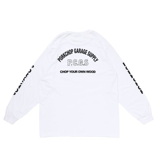 PORKCHOP Arch Logo L/S Tee<img class='new_mark_img2' src='https://img.shop-pro.jp/img/new/icons50.gif' style='border:none;display:inline;margin:0px;padding:0px;width:auto;' />