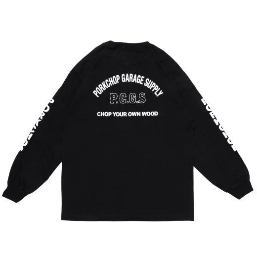 PORKCHOP Arch Logo L/S Tee<img class='new_mark_img2' src='https://img.shop-pro.jp/img/new/icons7.gif' style='border:none;display:inline;margin:0px;padding:0px;width:auto;' />
