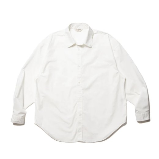 COOTIE Comfort Broad L/S Shirt CTE-23S405 White