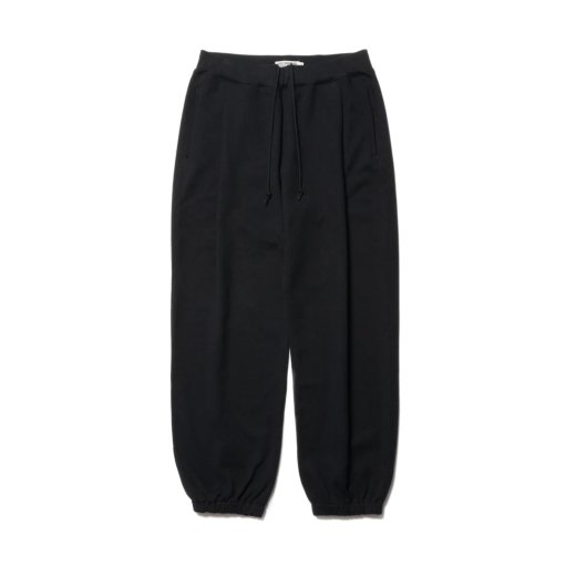 COOTIE Open End Yard Raza 1 Tuck Sweat Pants CTE-23S114 Black