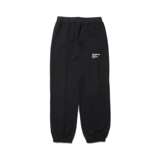 COOTIE Open End Yard Raza 1 Tuck Sweat Pants CTE-23S114 Black