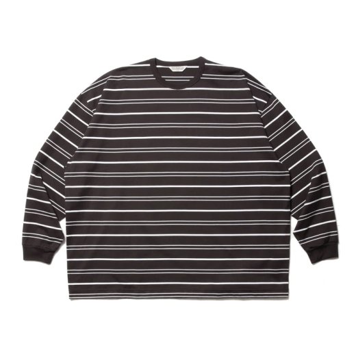 COOTIE Supima Border Oversized L/S Tee<img class='new_mark_img2' src='https://img.shop-pro.jp/img/new/icons7.gif' style='border:none;display:inline;margin:0px;padding:0px;width:auto;' />