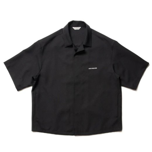 COOTIE Polyester Twill Fly Front S/S Shirt<img class='new_mark_img2' src='https://img.shop-pro.jp/img/new/icons50.gif' style='border:none;display:inline;margin:0px;padding:0px;width:auto;' />