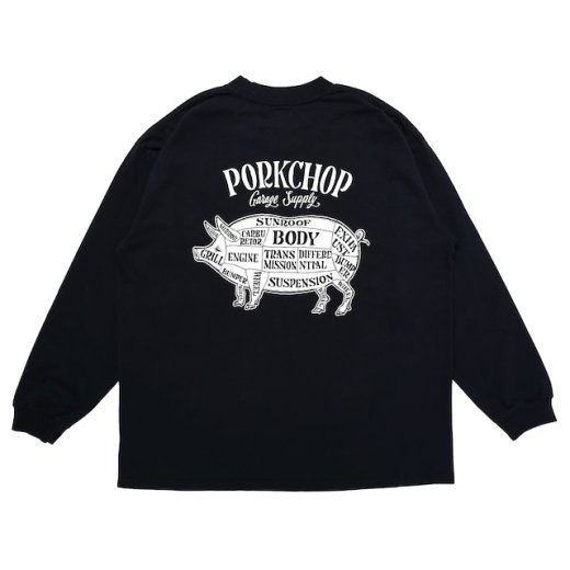 PORKCHOP PORK BACK L/S TEE<img class='new_mark_img2' src='https://img.shop-pro.jp/img/new/icons50.gif' style='border:none;display:inline;margin:0px;padding:0px;width:auto;' />