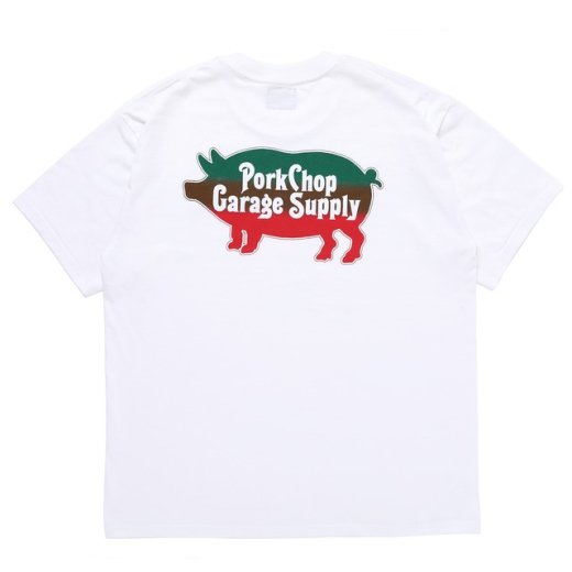PORKCHOP Three Tone Rounded Tee<img class='new_mark_img2' src='https://img.shop-pro.jp/img/new/icons50.gif' style='border:none;display:inline;margin:0px;padding:0px;width:auto;' />