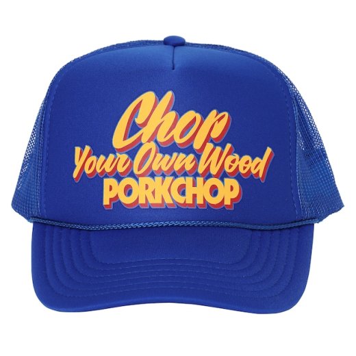 PORKCHOP Chop Your Own Wood Cap<img class='new_mark_img2' src='https://img.shop-pro.jp/img/new/icons7.gif' style='border:none;display:inline;margin:0px;padding:0px;width:auto;' />