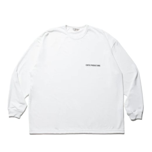 COOTIE Dry Tech Jersey Oversize L/S Tee<img class='new_mark_img2' src='https://img.shop-pro.jp/img/new/icons7.gif' style='border:none;display:inline;margin:0px;padding:0px;width:auto;' />