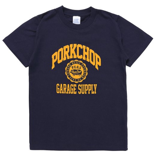 PORKCHOP 2nd College Tee for Kids<img class='new_mark_img2' src='https://img.shop-pro.jp/img/new/icons50.gif' style='border:none;display:inline;margin:0px;padding:0px;width:auto;' />
